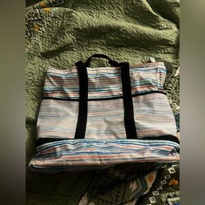 Beach bag with cooler